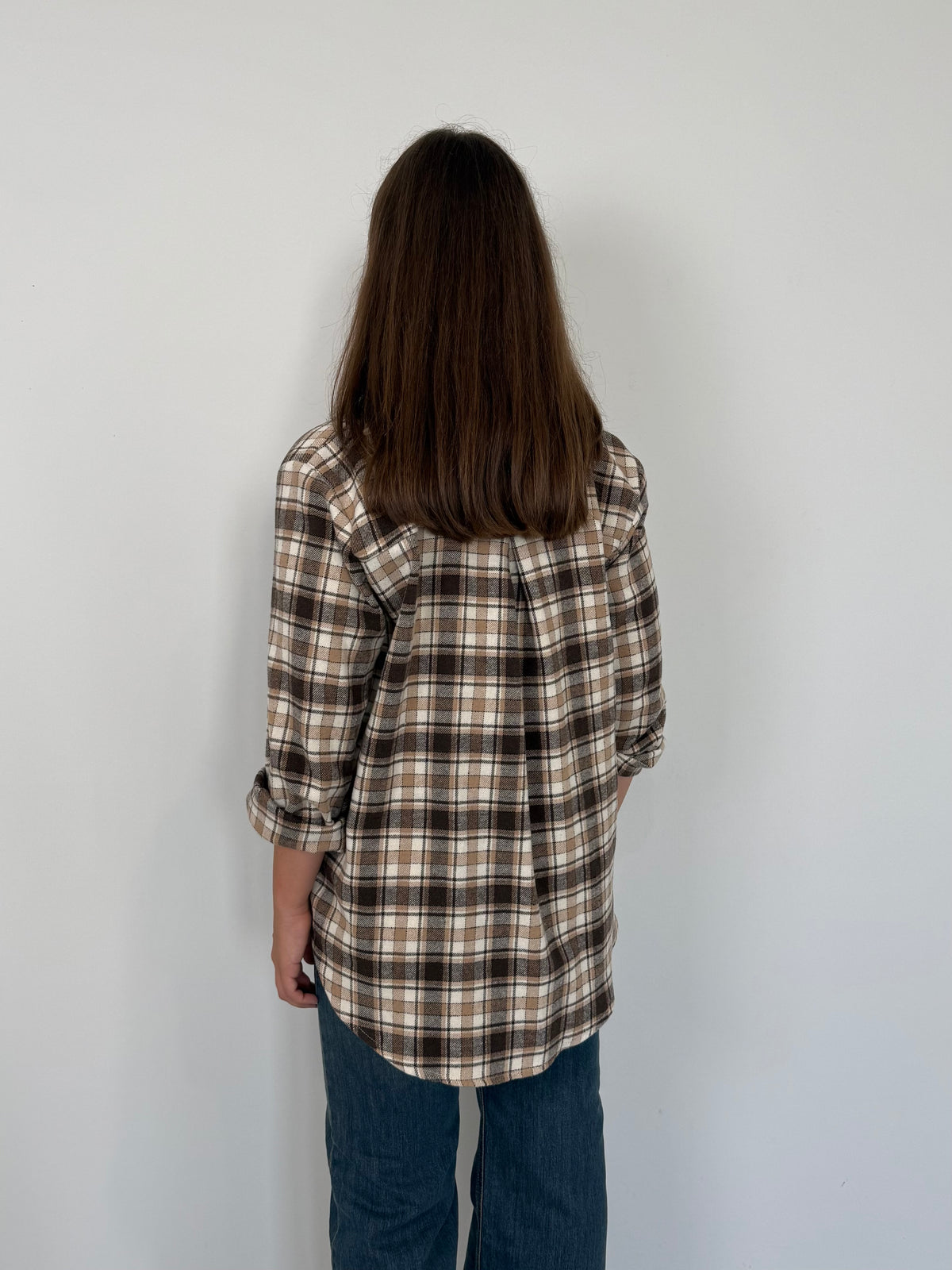Civico23 - Camicia in flanella moro