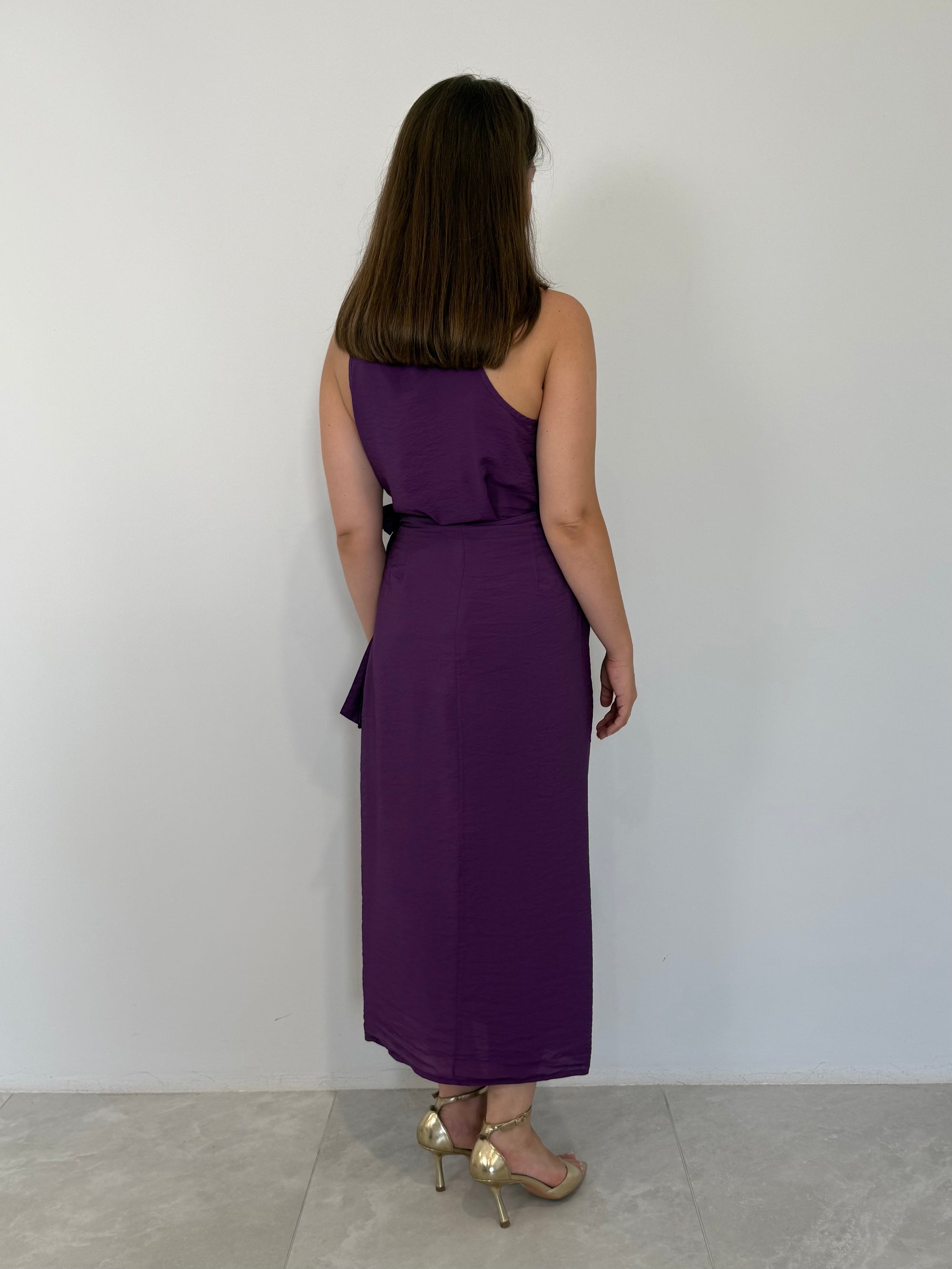 Tensione In - Gonna portafoglio lunga viola