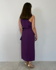 Tensione In - Gonna portafoglio lunga viola