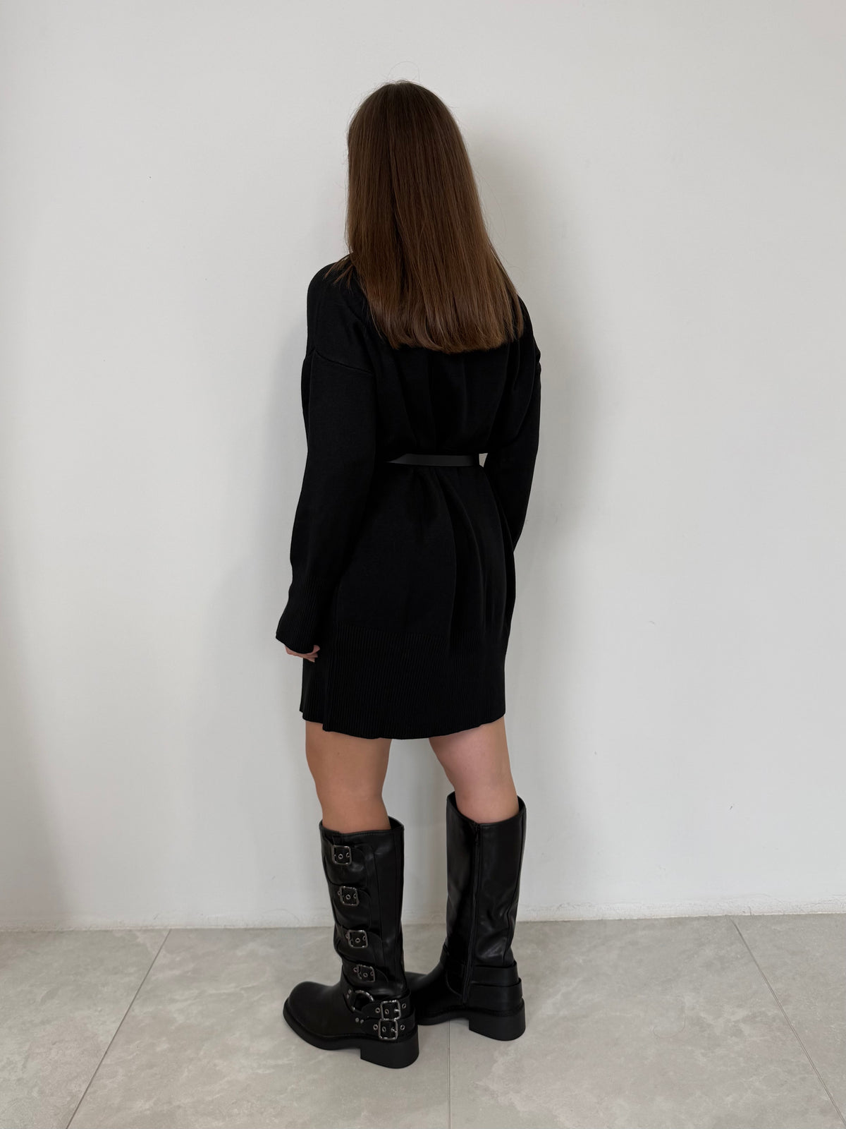 SusyMix -  Abito in maglia nero