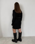 SusyMix -  Abito in maglia nero