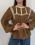 Haveone - Camicia con ricami