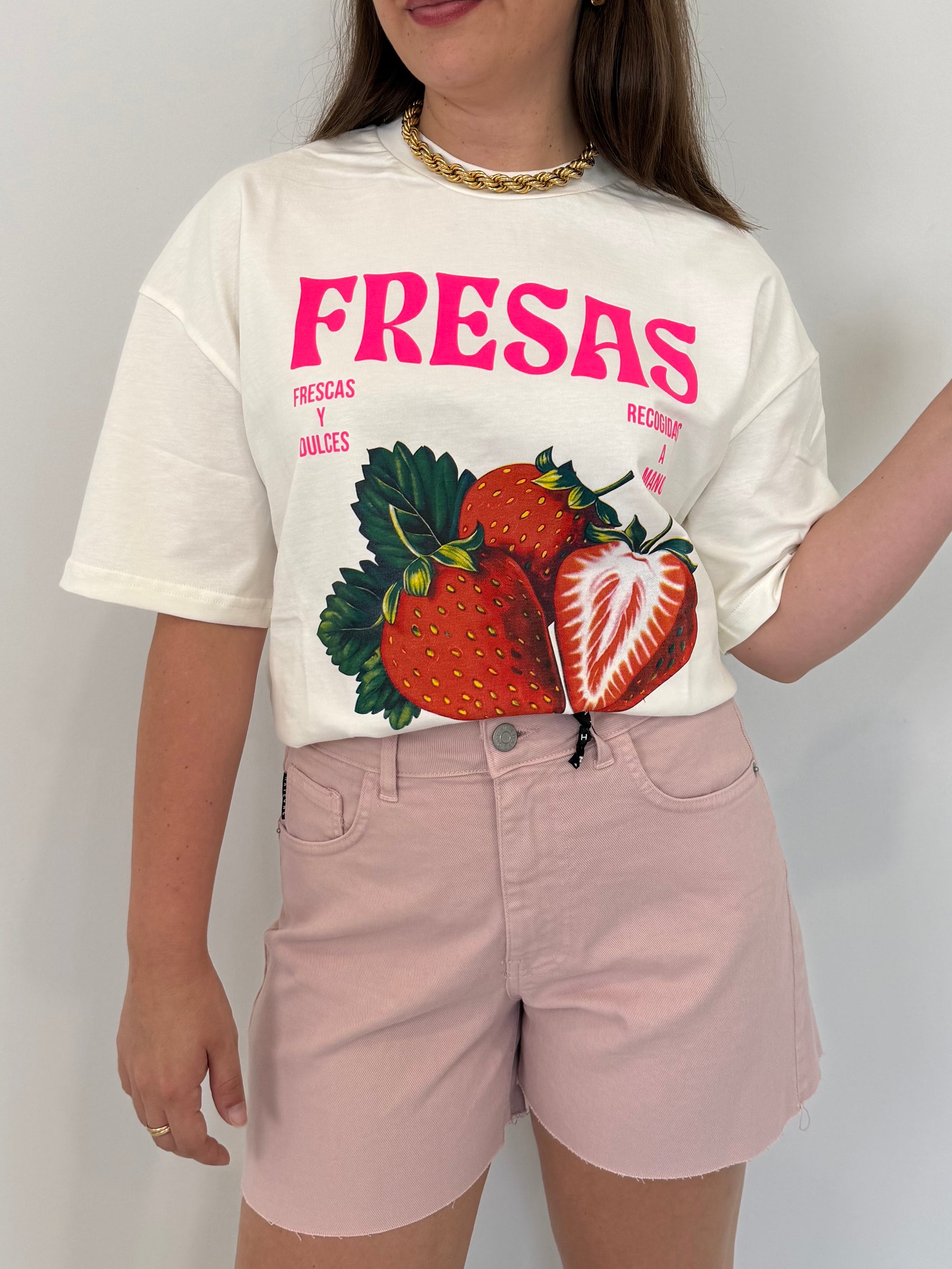 Haveone - T-shirt con fragola