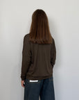 SusyMix - Maglia scatola scollo barca moro