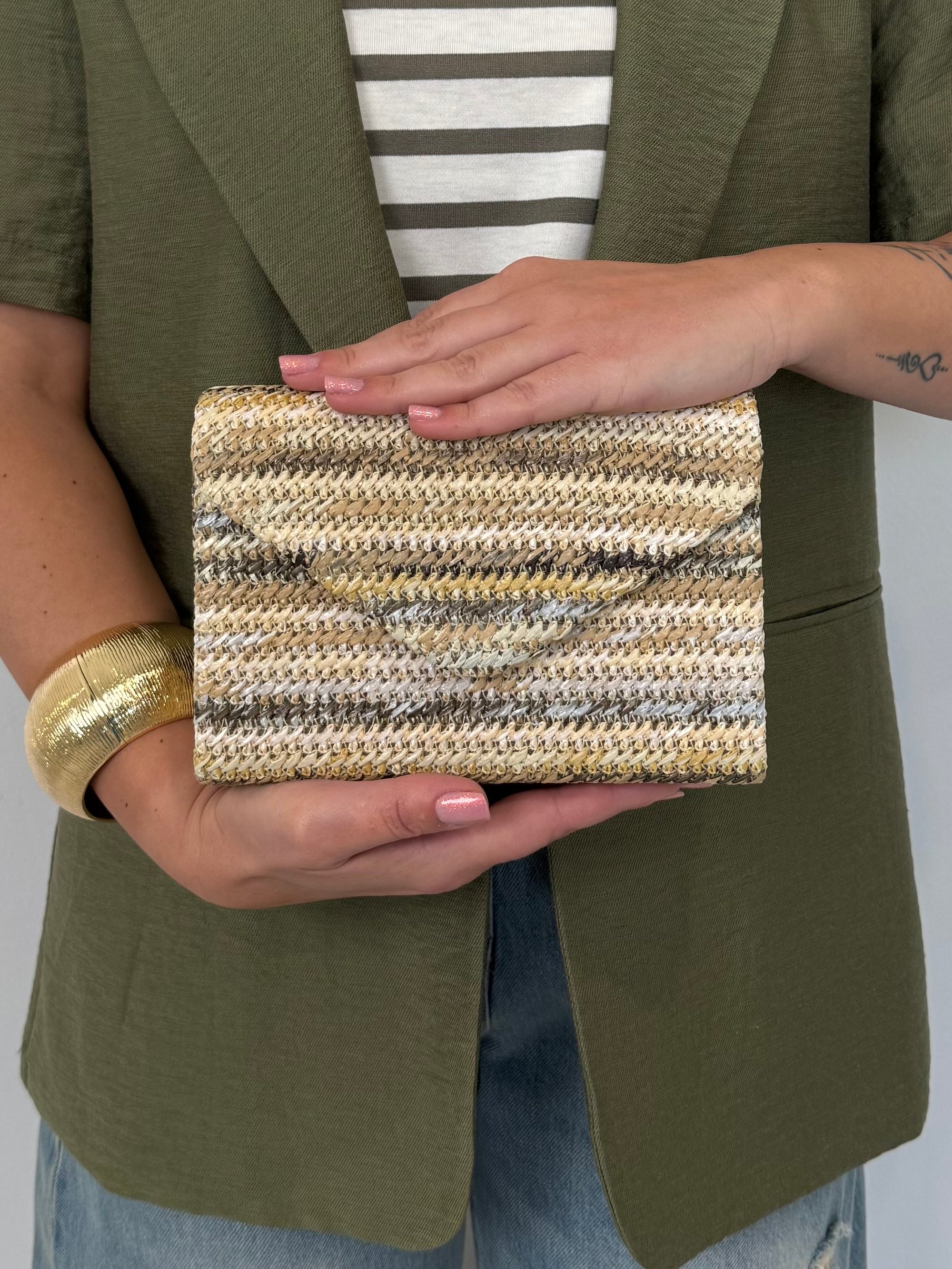 SusyMix - Pochette in rafia