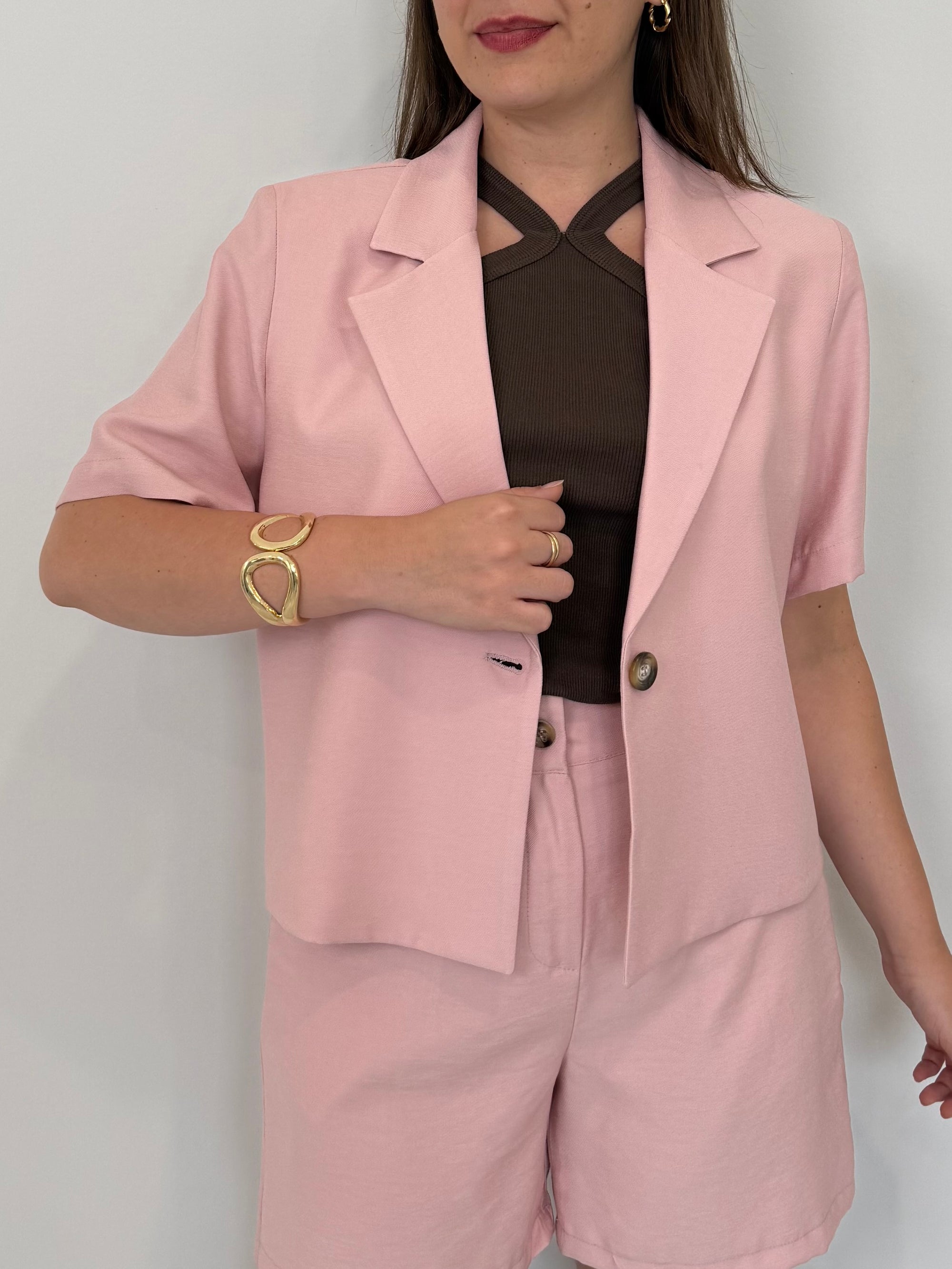 Haveone - Giacca Iris rosa