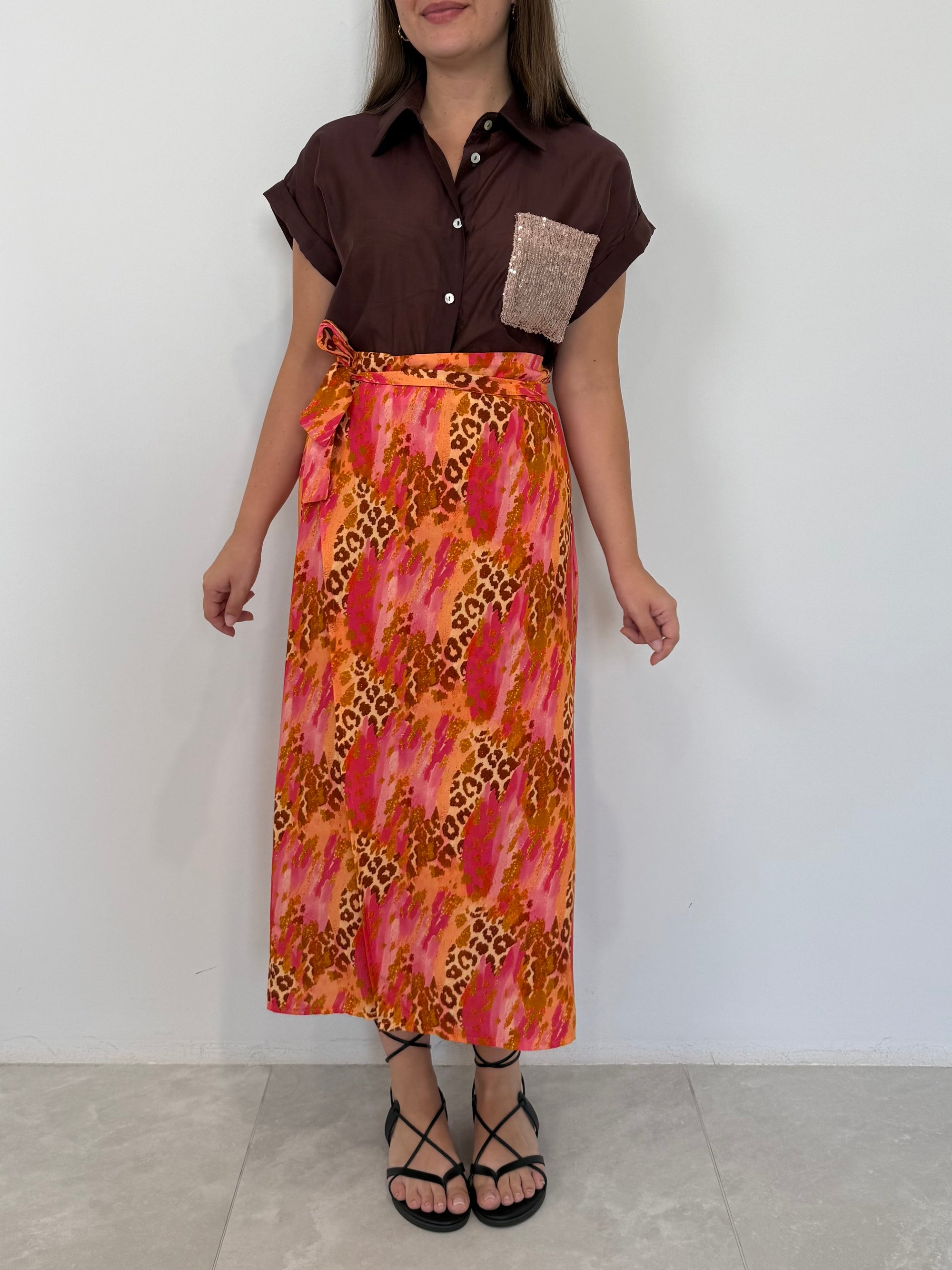 SusyMix - Gonna portafoglio lunga animalier