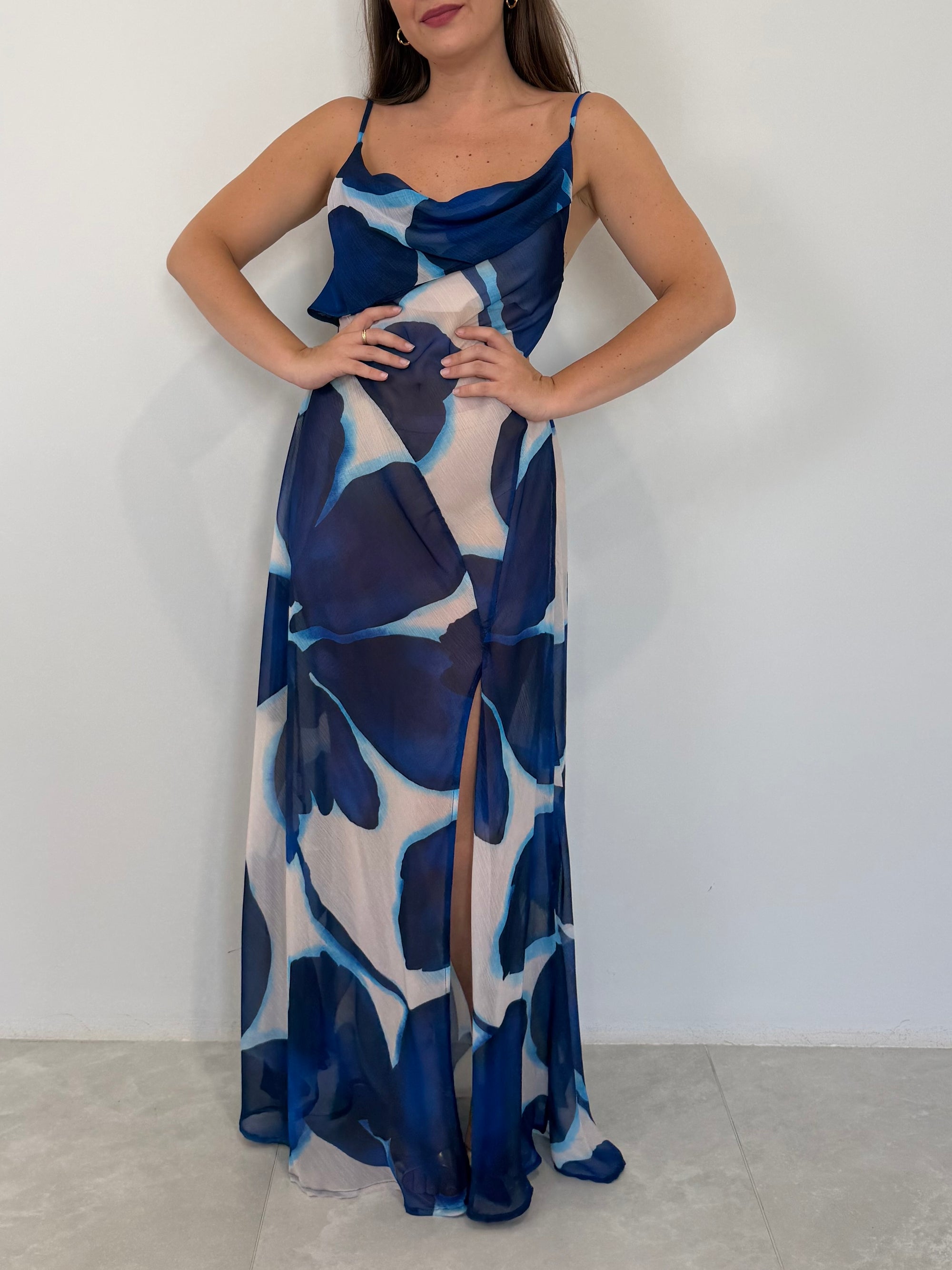 Tensione In - Abito flower blu