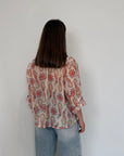 Haveone - Camicia pappagalli rosa