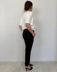 Tensione In - Pantalone sigaretta nero