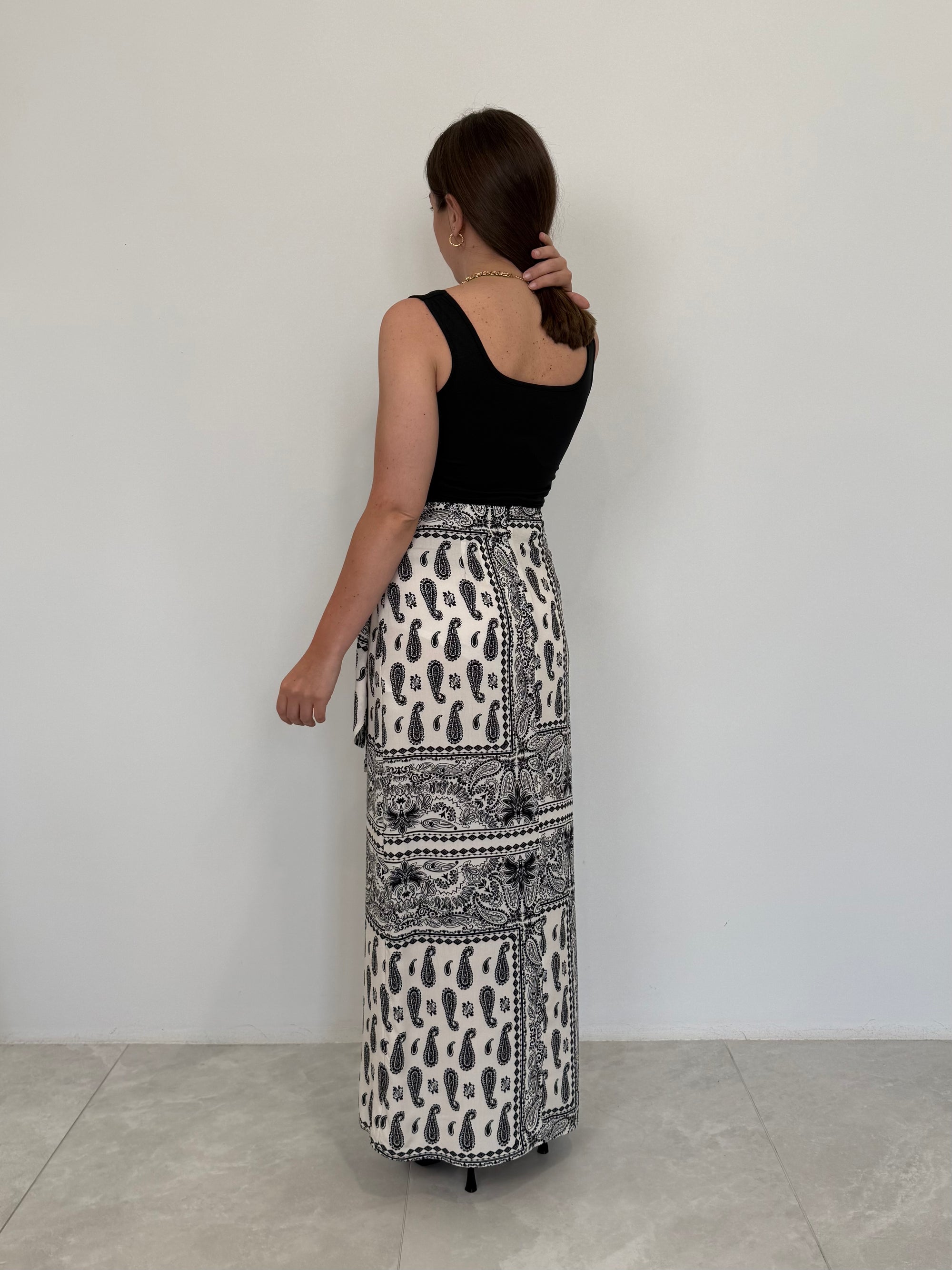 SusyMix - Gonna fantasia paisley nera
