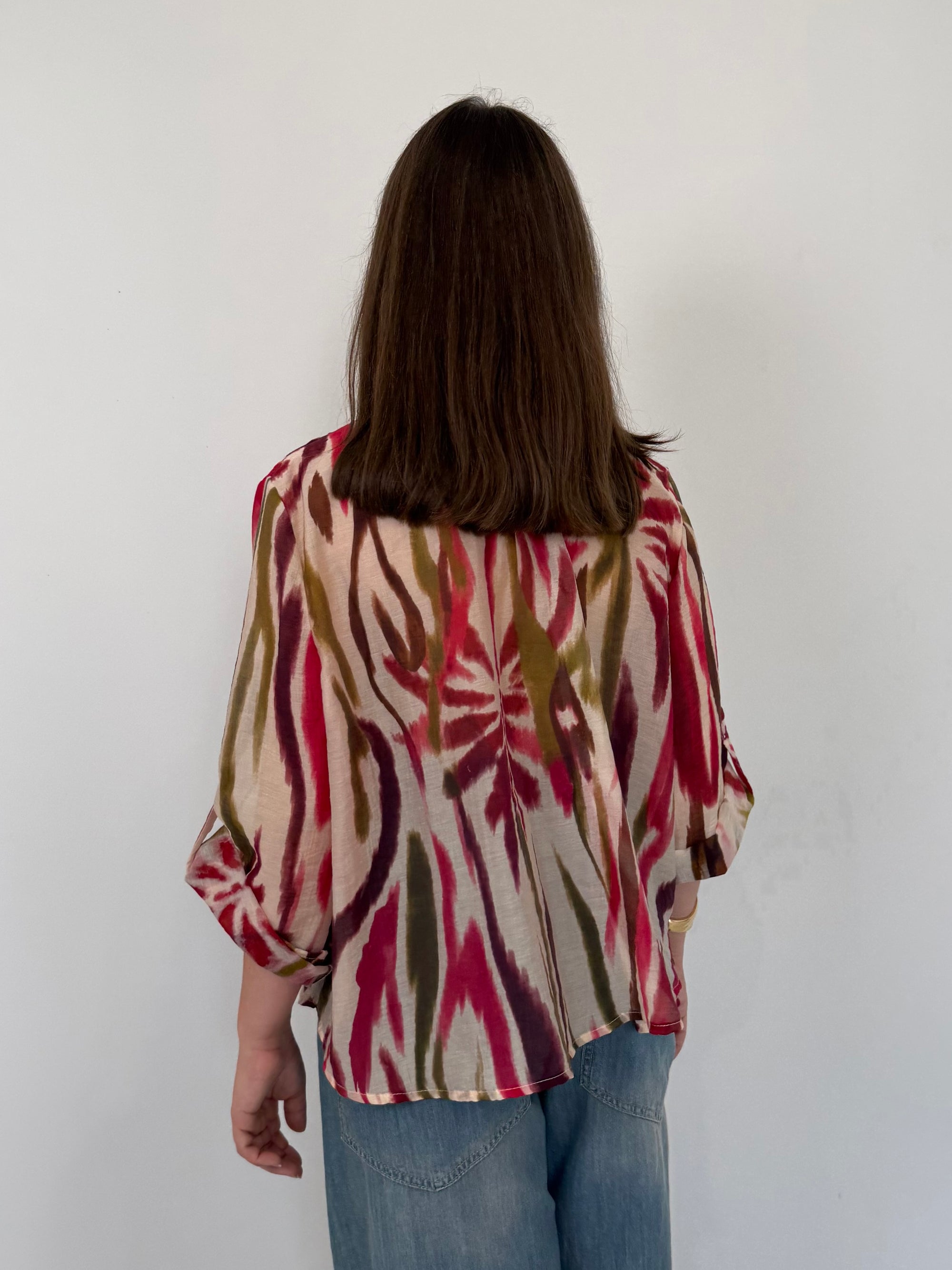 Haveone - Camicia tropical india/olio