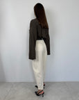 SusyMix - Pantalone cuoricino panna