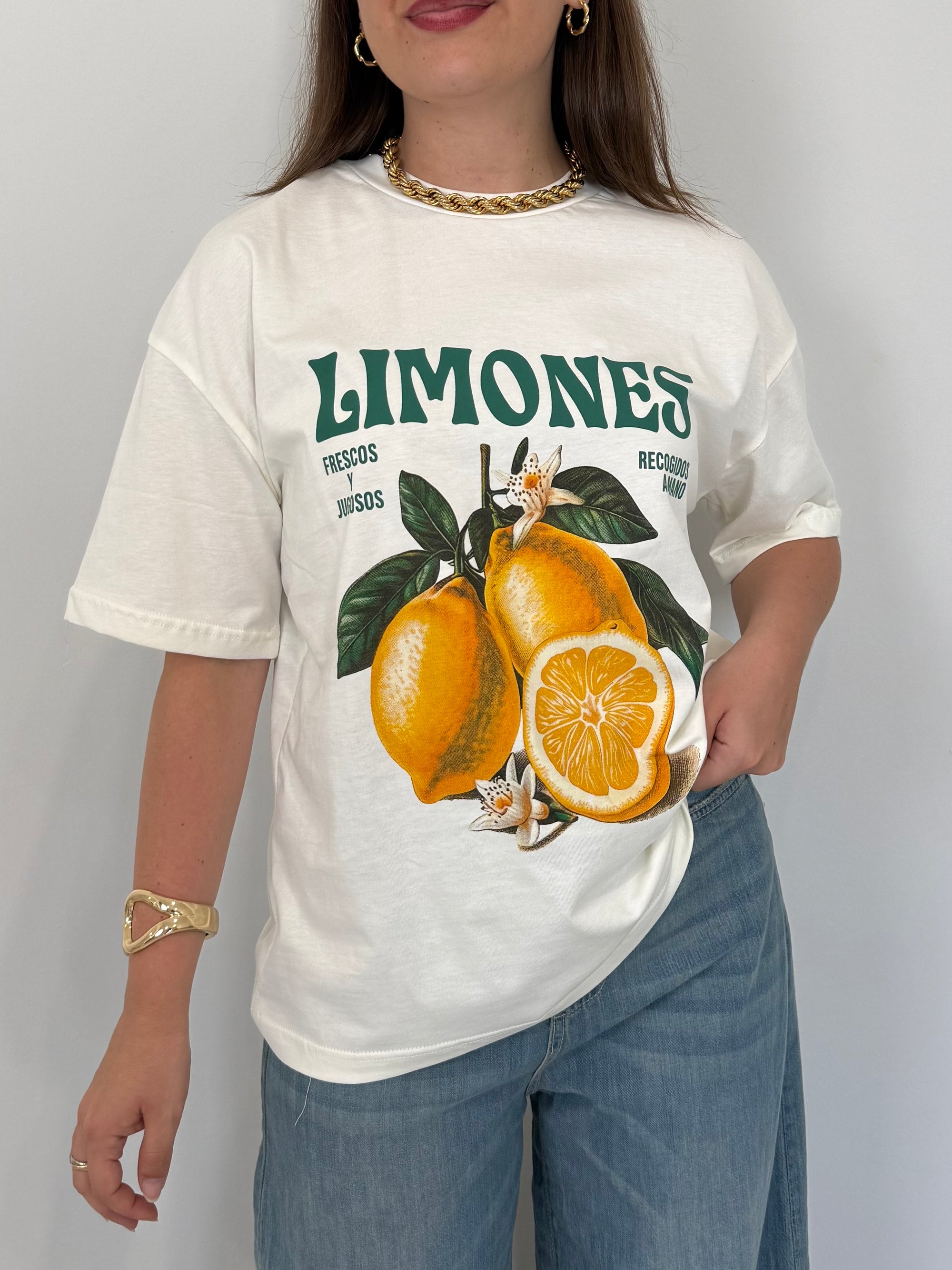 Haveone - T-shirt con limoni