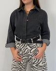 SusyMix - Camicia in denim sagomata