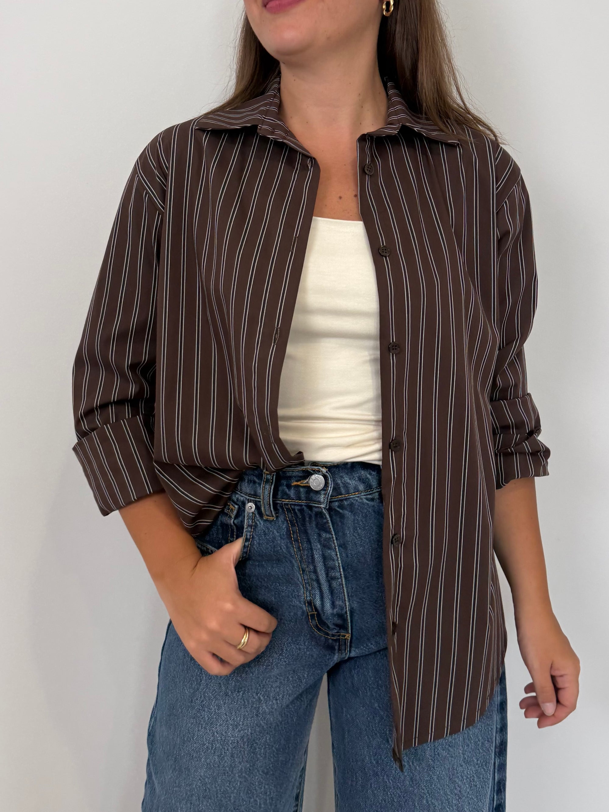 Civico23 - Camicia bacchette moro