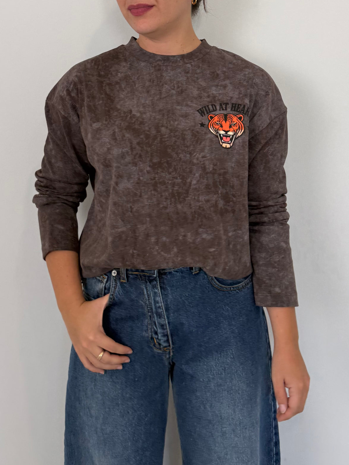Haveone - Maglia wild at heart moro