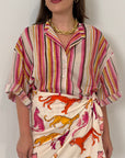 Tensione - Camicia millerighe multicolor