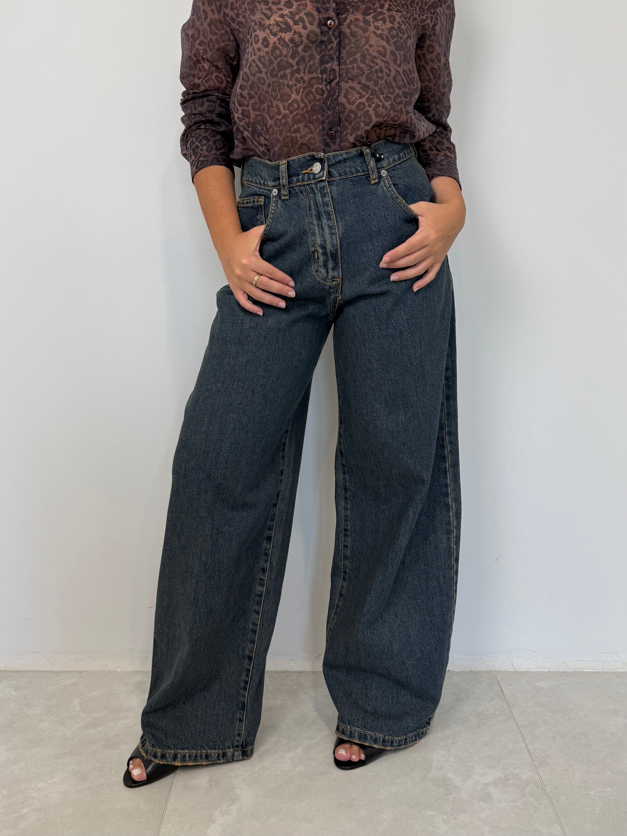 Haveone - Jeans bella lavaggio medio