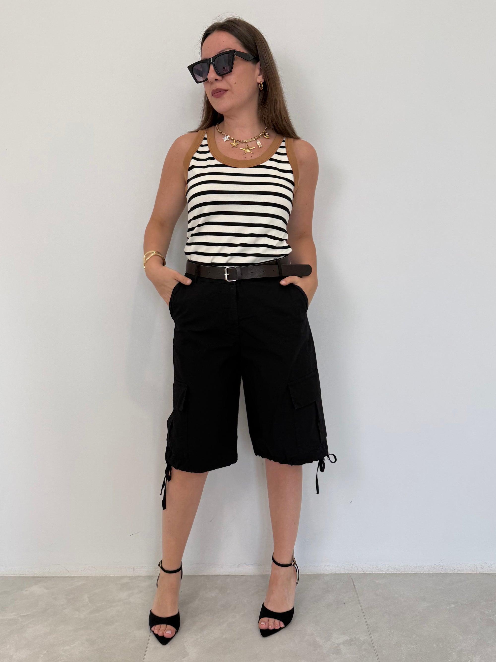 SusyMix - Bermuda cargo nero
