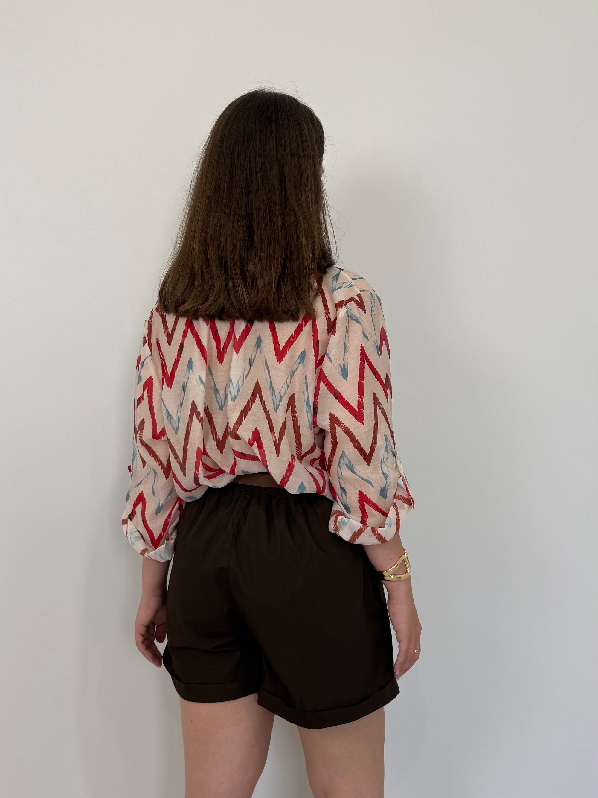 Haveone - Short in cotone con pence moro