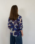 Tensione - Camicia flower blu