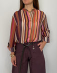 Haveone - Camicia millerighe multicolor
