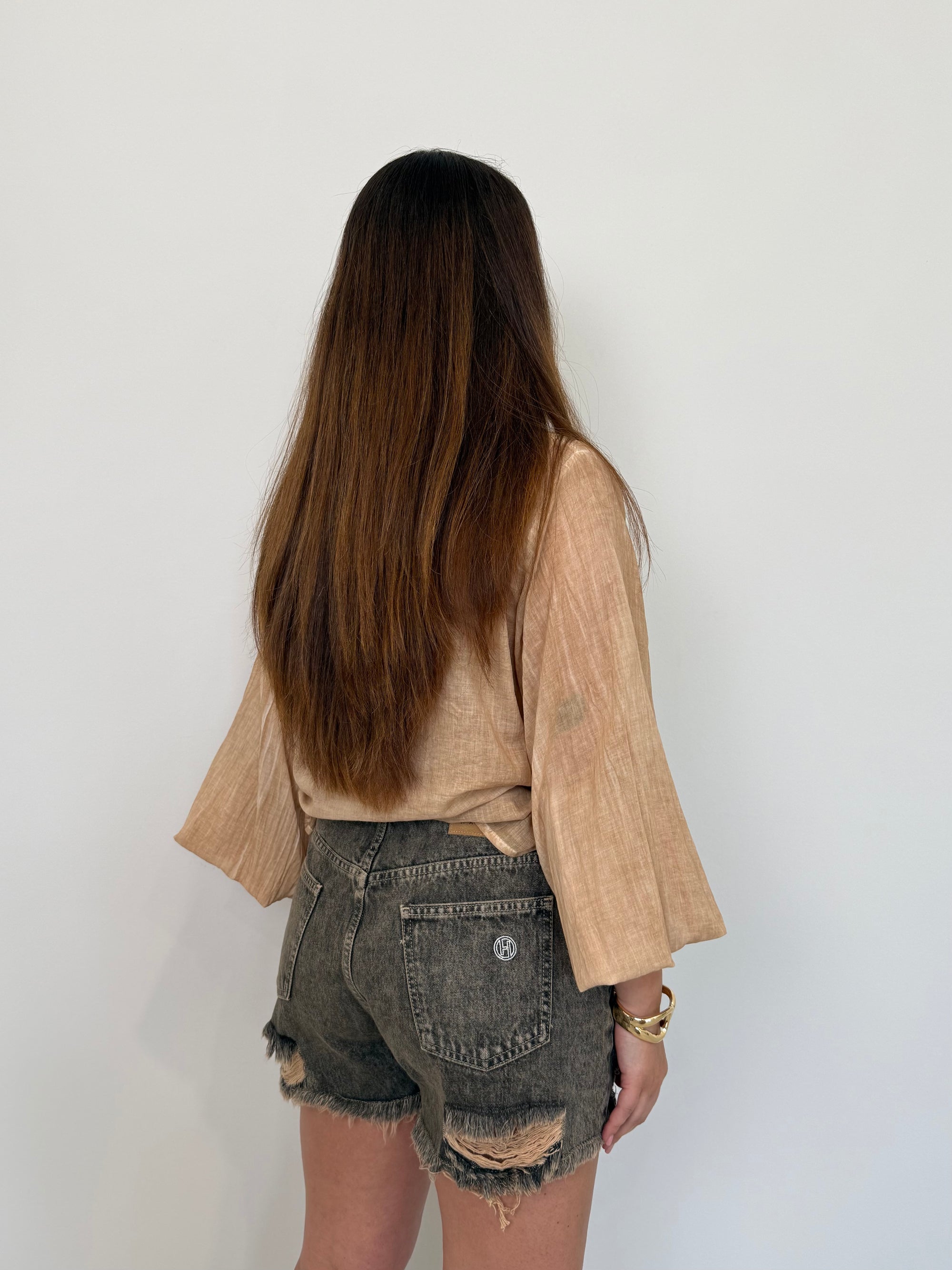 Haveone - Short sovrattinto moro