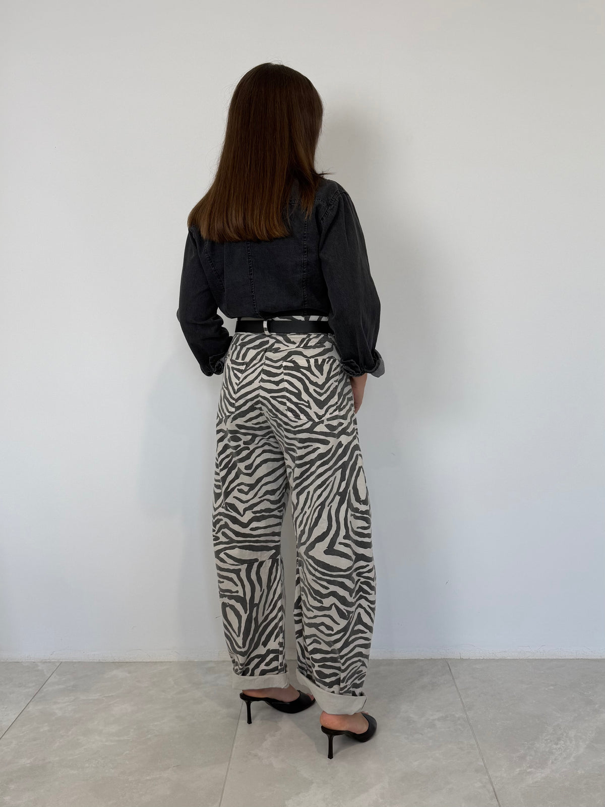 SusyMix - Pantalone ovetto zebrato