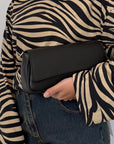 Civico23 - Baguette in vera pelle nera