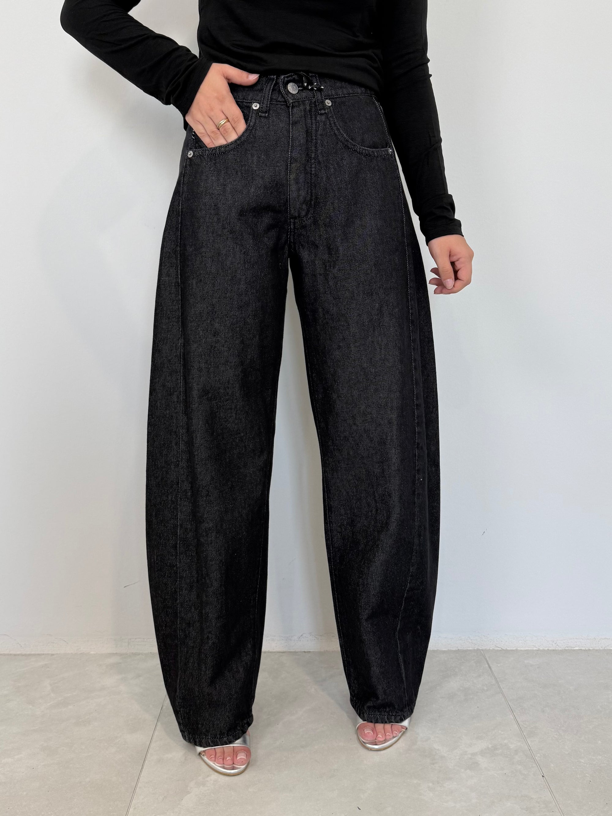 Haveone - Jeans Lucy denim nero