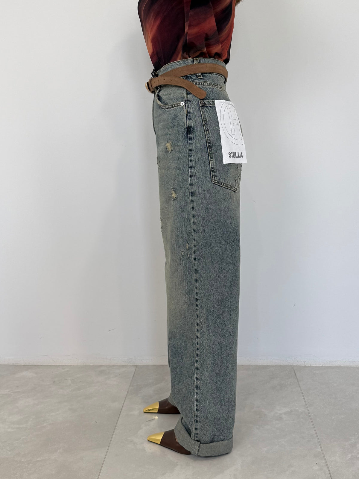 Haveone - Jeans stella lav thè