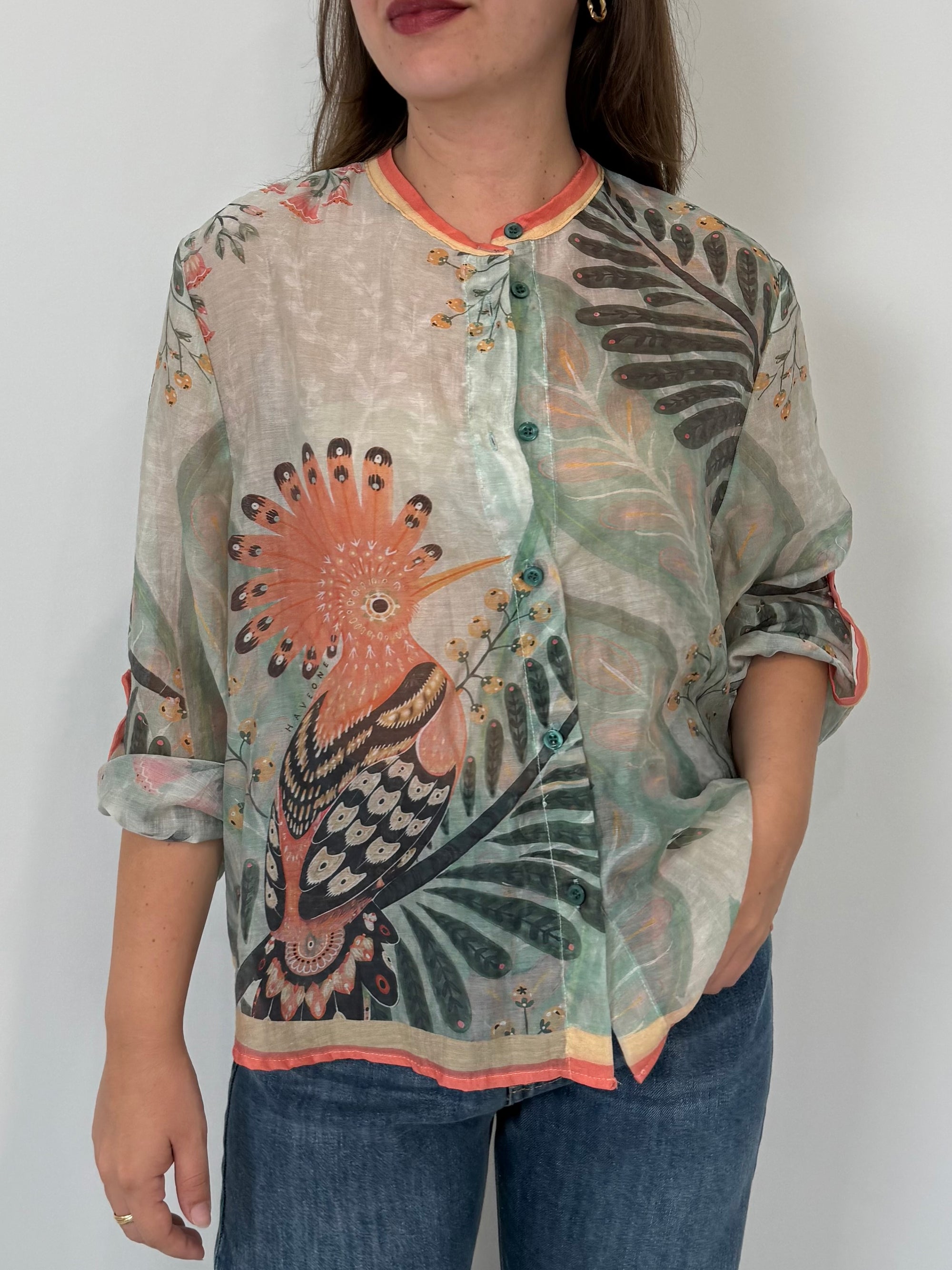 Haveone - Camicia pavone