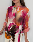 Haveone - Camicia acquerello fuxia