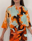 Tensione - Camicia orchidea tiffany