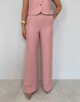 Haveone - Pantalone easy rosa