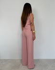 Haveone - Pantalone easy rosa