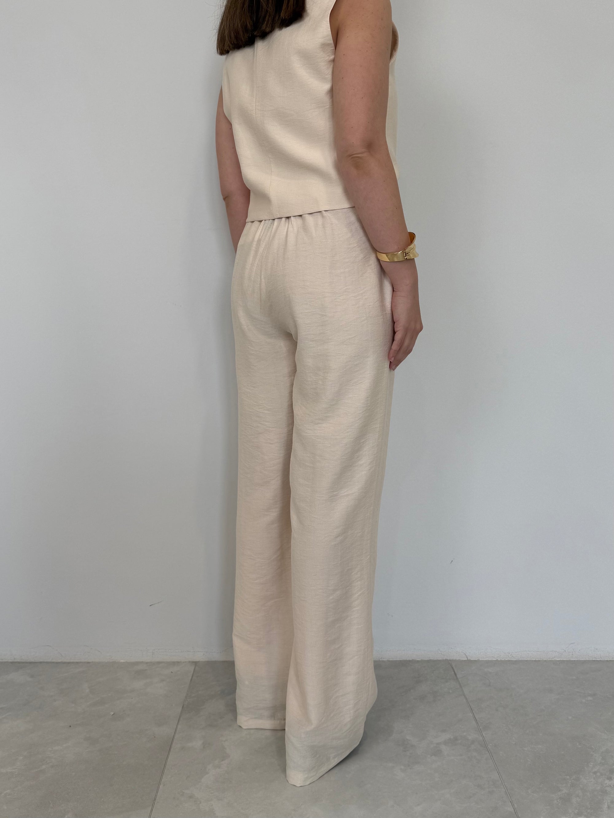 Haveone - Pantalone easy burro