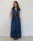 SusyMix - Abito chemisier in chambray