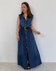 SusyMix - Abito chemisier in chambray