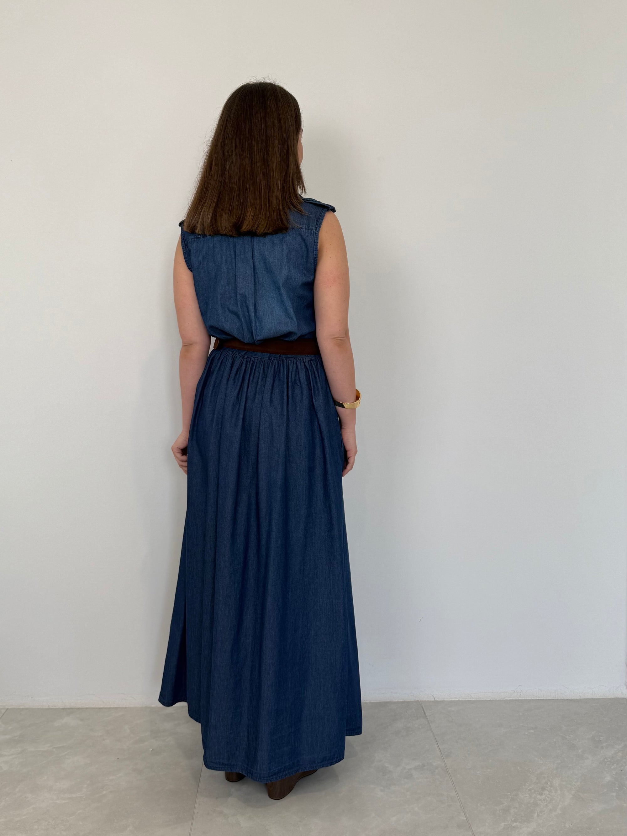 SusyMix - Abito chemisier in chambray