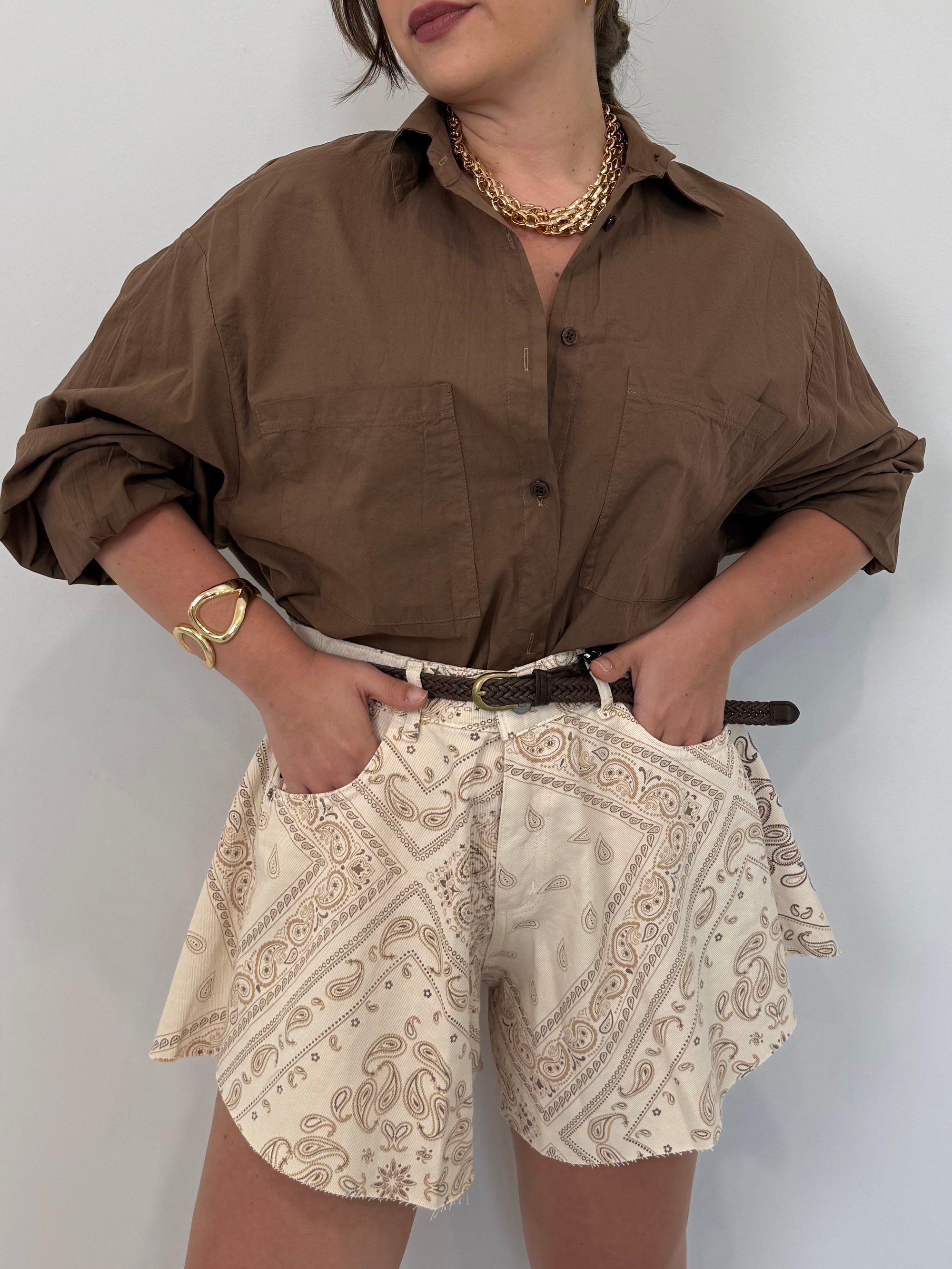Haveone - Short Ivy farfalla bandana