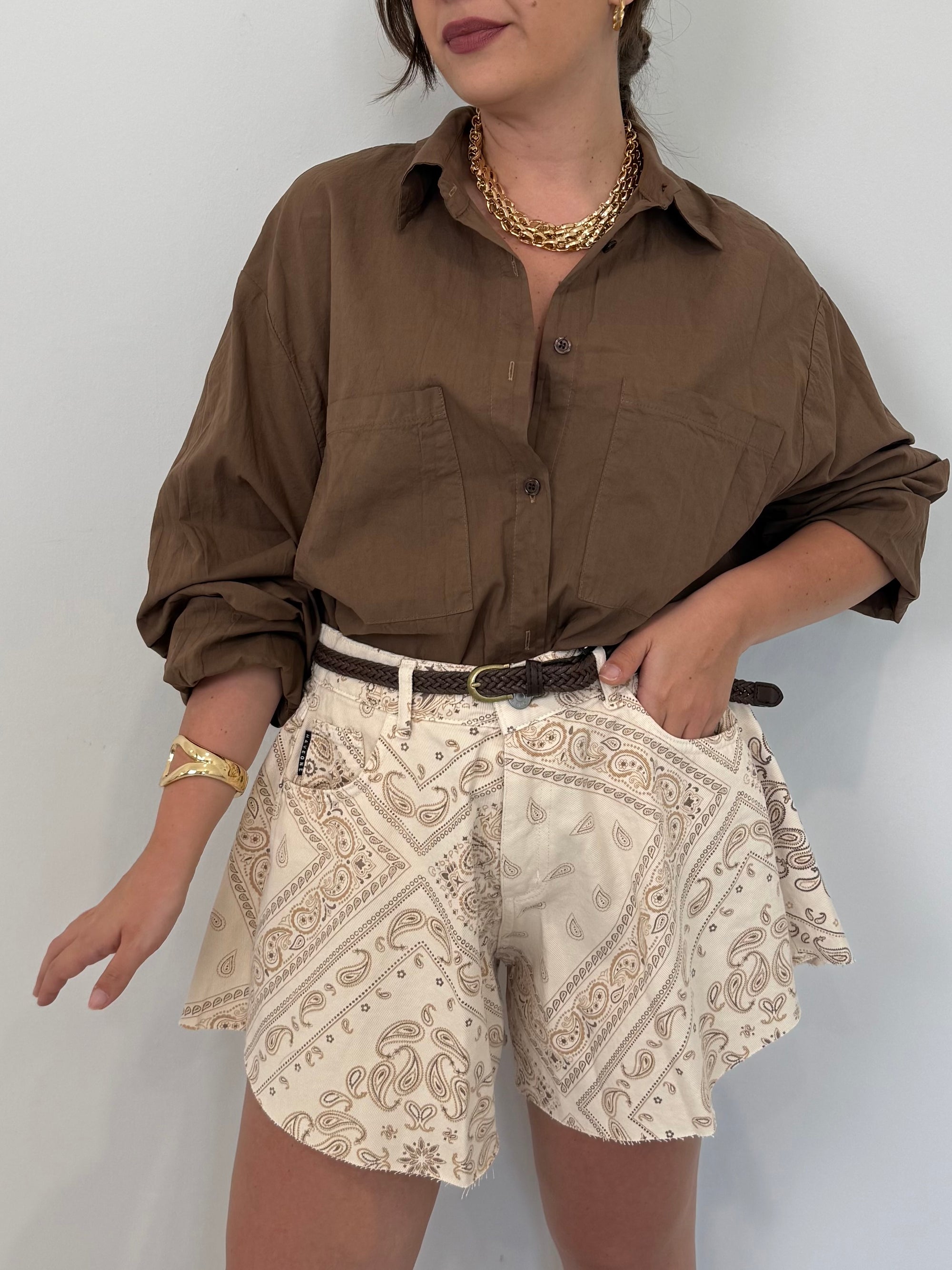 Haveone - Short Ivy farfalla bandana