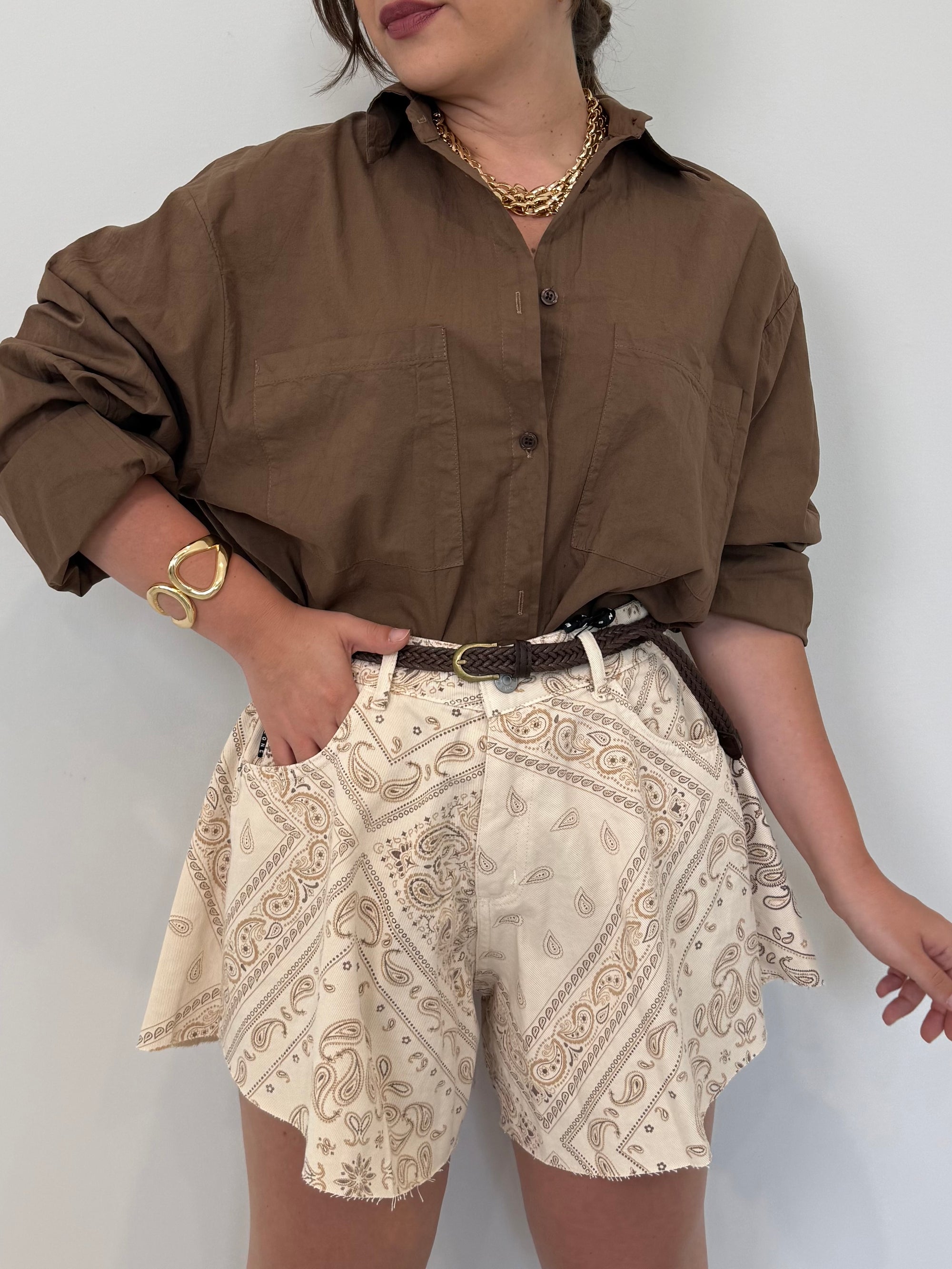 Haveone - Short Ivy farfalla bandana