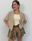 Haveone - Short Ivy farfalla camouflage