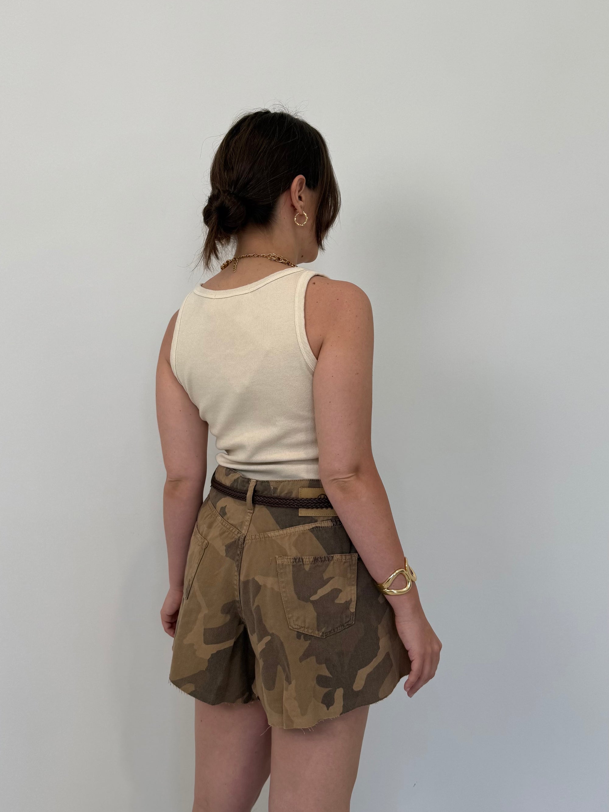Haveone - Short Ivy farfalla camouflage