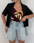 Haveone - Short Ivy farfalla