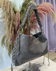 Civico23 - Tracolla con trecce taupe