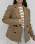 Tensione In - Giacca/cappotto cammello