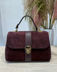 Civico23 - Postina vera pelle bordeaux
